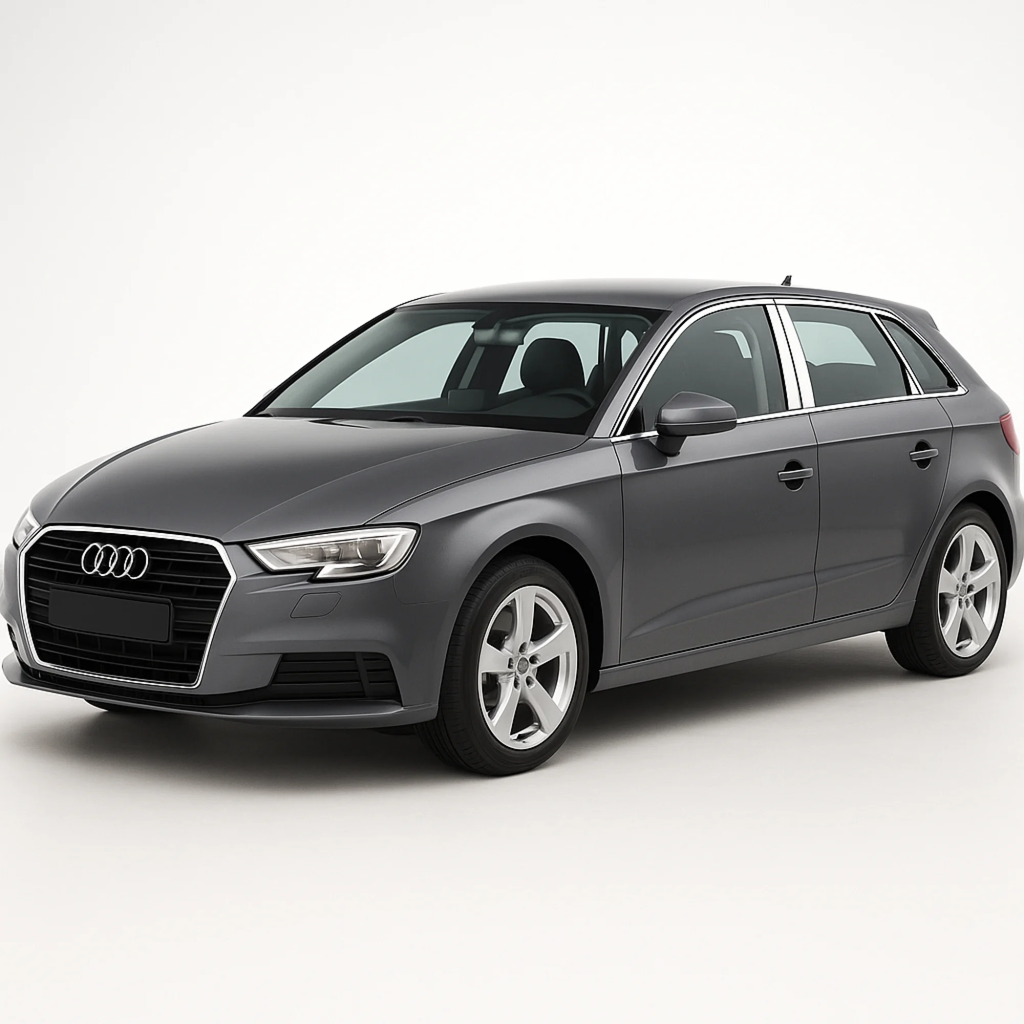 Audi A3 Cam Çerçevesi 12 Kapı Paslanmaz Çelik Hatchback Hatchback 2012 ve sonrası görsel 2