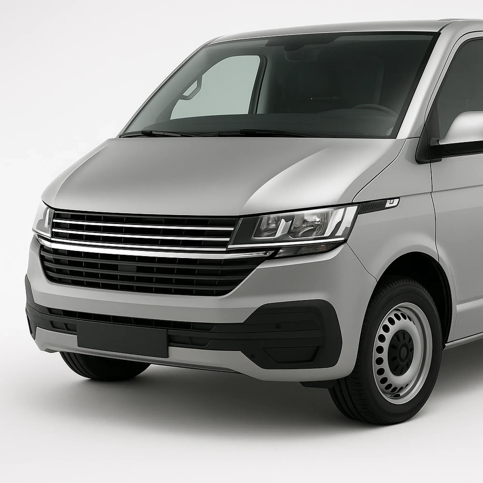 T6.1 Transporter Ön Panjur 4 Parça. Paslanmaz Çelik Van 2020 ve sonrası 2023 görsel 2