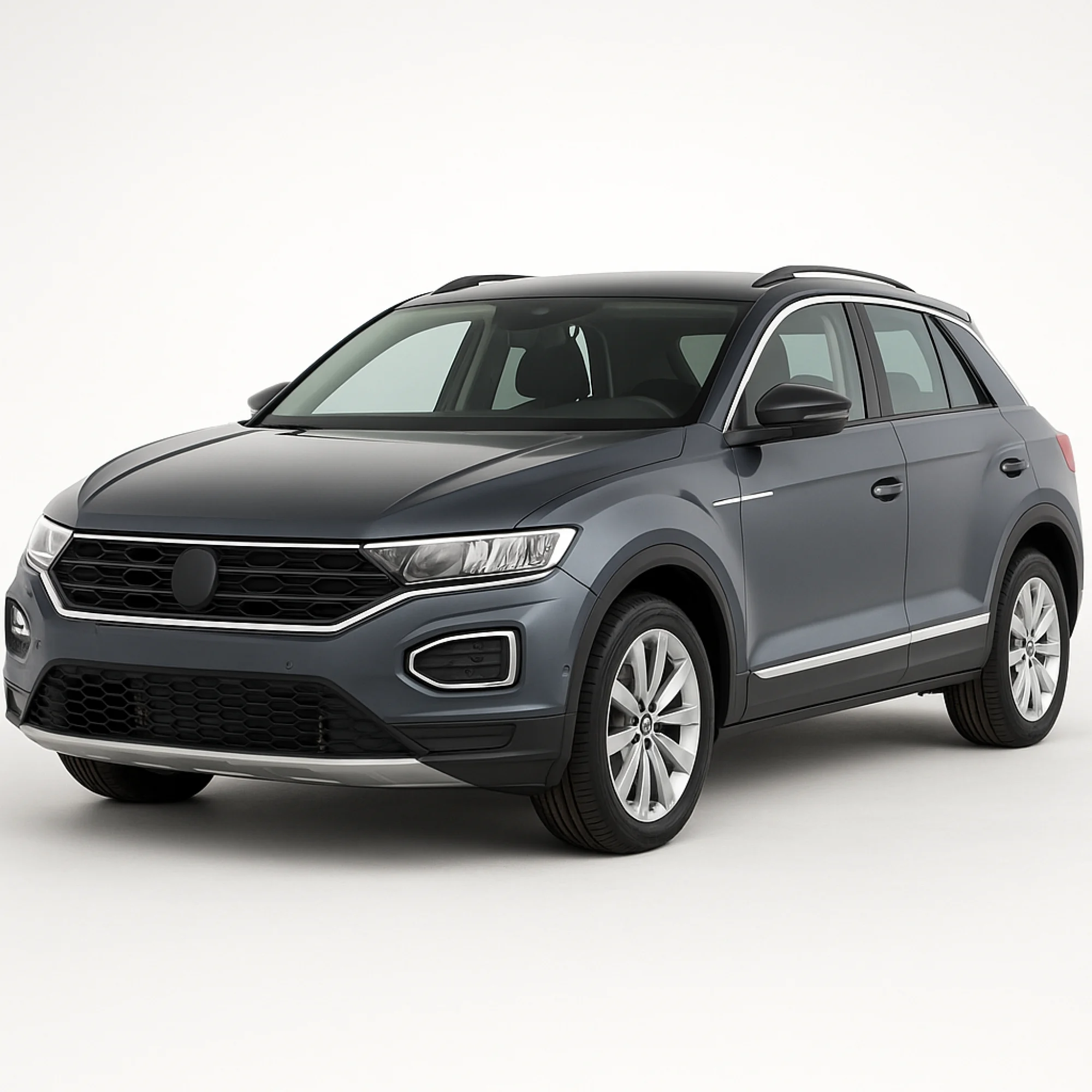 T-Roc 2 Kapı Kolu 4 Kapı.Paslanmaz Çelik SUV 2021 ve sonrası görsel 2