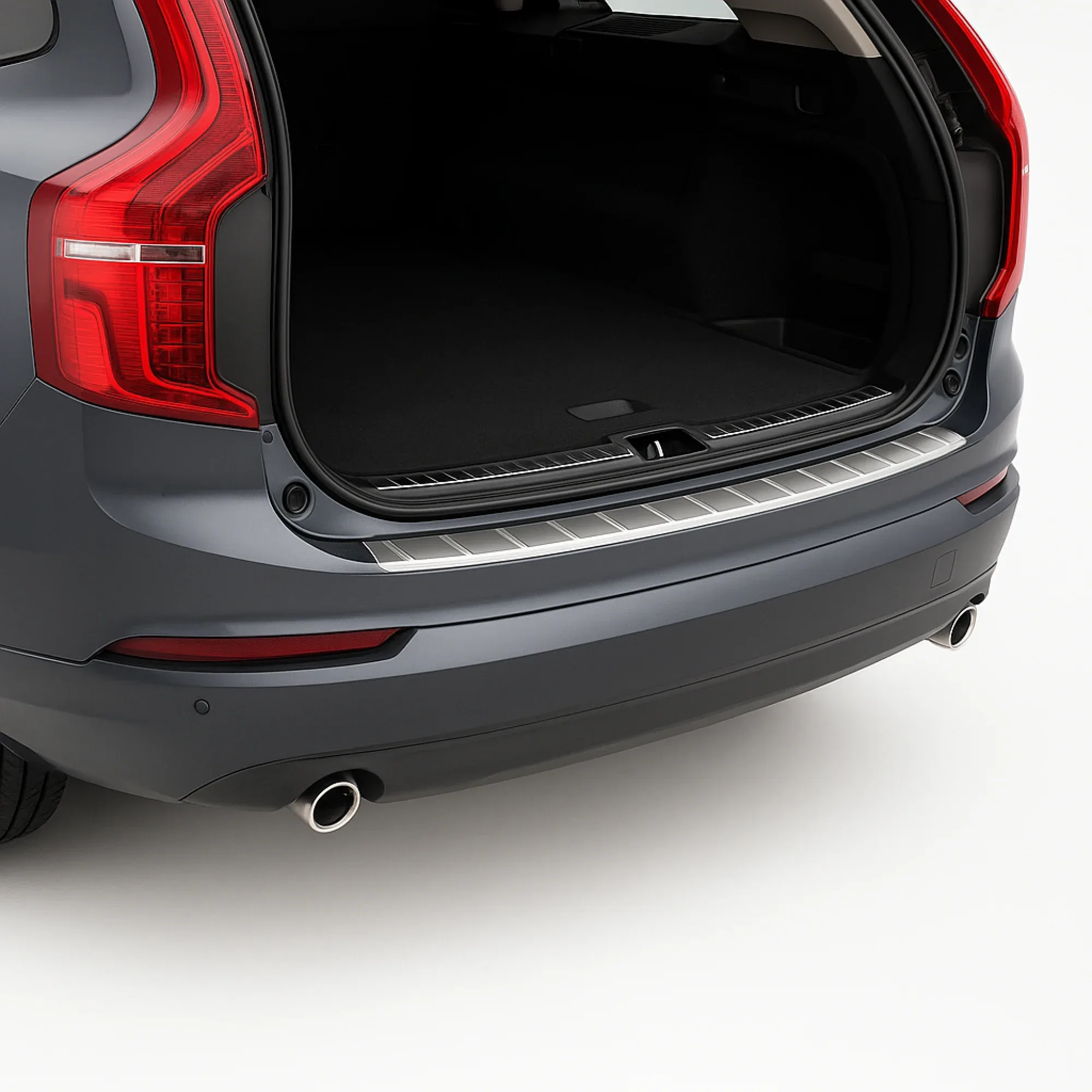 Volvo Xc 90 Arka Tampon Eşiği. Paslanmaz Çelik SUV 2002 ve sonrası 2015 görsel 2