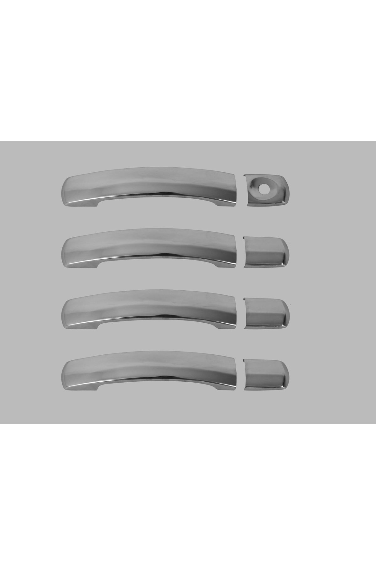 Ford Mondeo 3 SD Kapı Kolu 4 Parça 2000-2007 Krom Paslanmaz Çelik