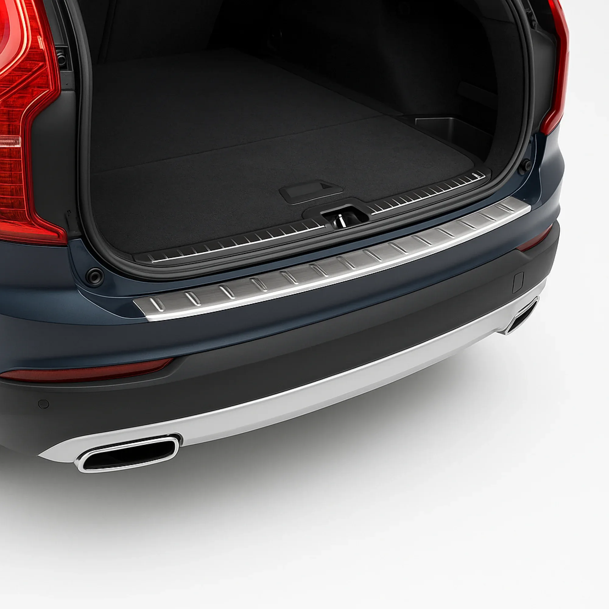 Volvo Xc 90 Arka Tampon Eşiği. Paslanmaz Çelik SUV 2015 ve sonrası